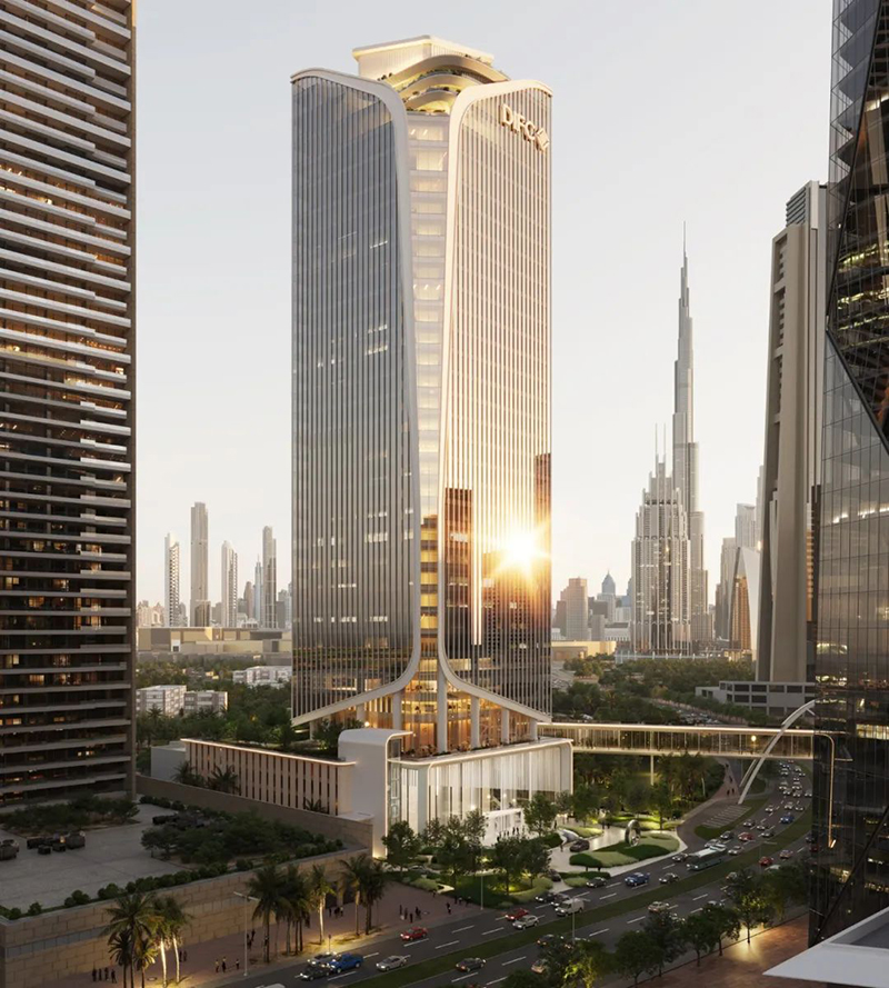 Aedas新作 | 迪拜門戶大道全新地標，DIFC Immersive大廈